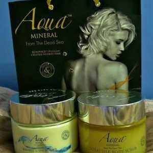 Cosmetice `Aqua mineral` pentru frumusețea și strălucirea pielii