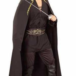 Costum Zorro - rochie de lux pentru un băiat cu propriile sale mâini