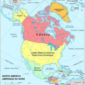 O scurtă descriere a Americii de Nord: populație, populație, densitate și istorie