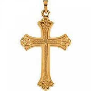 Crucea este un bărbat de aur - un accesoriu elegant