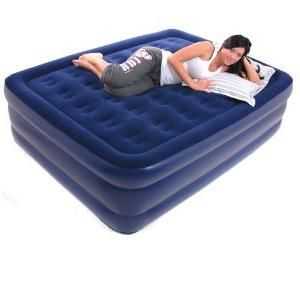 Pat dublu gonflabil - un loc confortabil pentru somn și odihnă