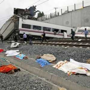 Accidentul feroviar major în Spania în data de 24 iulie 2013