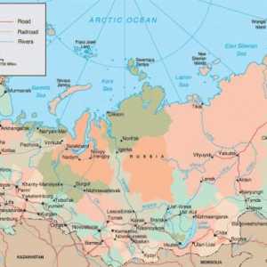 Cele mai mari orașe din Rusia. Harta Rusiei - orașe mari
