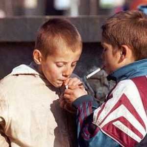 Fumatul copil - ce să fac? Fumatul pasiv și activ