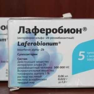 `Laferobion` (lumânări): instrucțiuni de utilizare, preț, recenzii