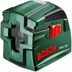 Nivel laser Nivelul Bosch PCL 10: specificații, fotografii și recenzii