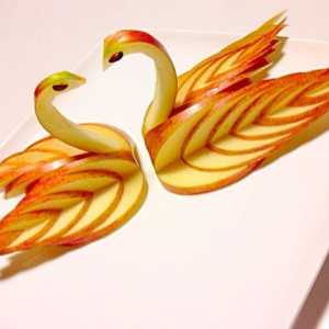 Swan din măr: secretele de a face