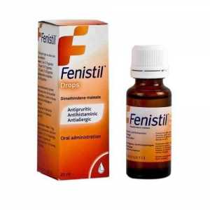 Medicamentul "Fenistil" (picături pentru copii) este o mântuire din cauza alergiilor!