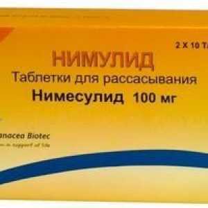 Medicamentul "Nimulid" (tablete). Instrucțiunile de utilizare avertizează