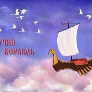 "Nava care zboară" este o poveste populară rusă. Descriere, complot și eroi