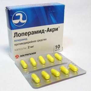 `Loperamide-Acry`: instrucțiuni de utilizare, recenzii