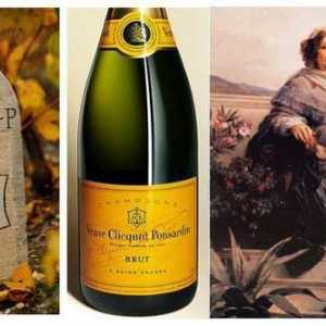 "Madame Clicquot" (șampanie): istorie, specie, fotografie