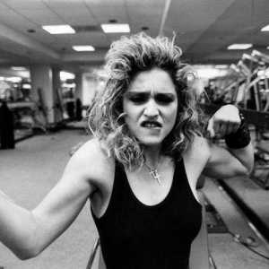 Madonna în tinerețe: începutul drumului
