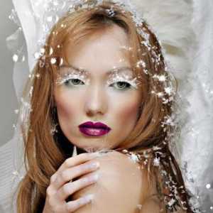 Makeup `Queen de zăpadă `: descrierea imaginii, tehnologie