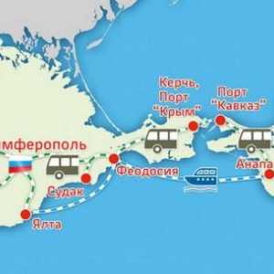 Traseul Anapa - Simferopol: modalități de depășire