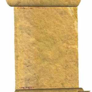 Materialele pentru scrisoare. Parchment. Ce este?