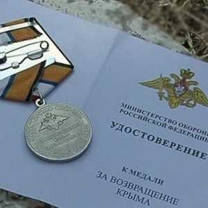 Medalia "Pentru eliberarea Crimeei și Sevastopolului"
