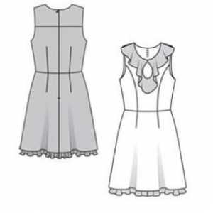 Simularea hainelor: baza modelului de rochie