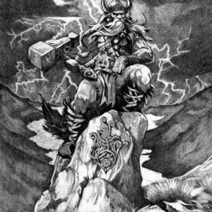 Ciocanul zeului Thor este o armă legendară din Scandinavia. Semnificația amuletelor și a tatuajului…