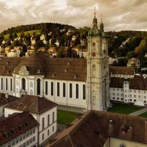 Manastirea Sf. Gall. Elveția: atracții