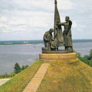 Monumentul gloriei militare (Cheboksary): descriere și fotografie