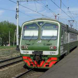 Moscova - Vladimir (cu trenul): distanța, tariful, programul