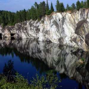 Cariere de marmură. Caramida de marmură, Karelia