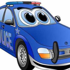 Desene animate despre mașinile de poliție - animații pentru viitorii bărbați
