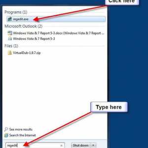 Ideea nesigură: cum să introduceți registrul Windows 7
