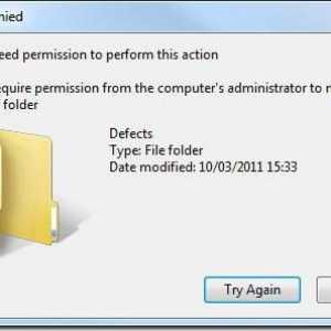 Nu se poate accesa directorul de destinație pentru Windows 7: modul de remediere a situației