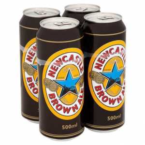 `Newcastle Brown El `- bere semi-întunecată din Anglia