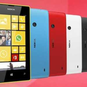 `Nokia Lumiya 520`: caracteristicile telefonului, recenzii și fotografii