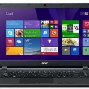 Laptop Acer Aspire E15: specificații, drivere