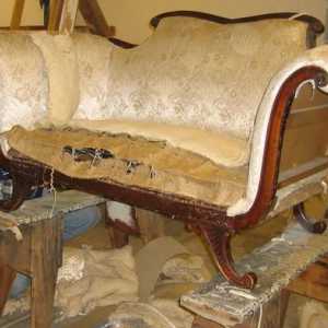 Tapițerie de canapele, o constricție de mobilier tapițat: instrucțiunea privind executarea…