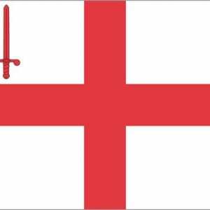 Unul dintre principalele atribute ale capitalei Marii Britanii este steagul Londrei
