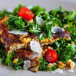 Омлет с салатом: рецепты с фото и калорийность блюда