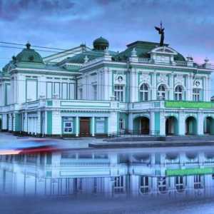 Omsk Teatrul de Teatru Academic: istorie, repertoriu, trupa
