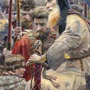 Descrierea tabloului "Duel pe câmpul Kulikovo". Intercessorii din Rusia. Salvatorul…
