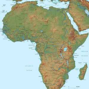 Caracteristicile locului și naturii geografice ale Africii. Cum este continentul Africa relativ la…