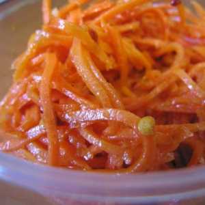 Morcovi picante și crocante în coreeană pentru iarnă: o rețetă pentru gătit pas cu pas