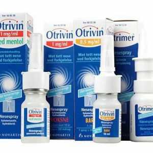 `Otrivin` (spray): instrucțiuni de utilizare, compoziție, descriere și recenzii