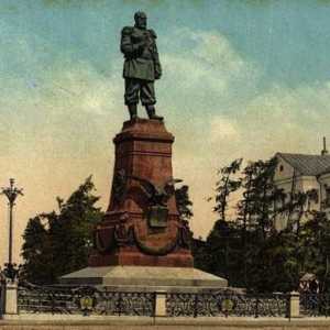 Monumentul lui Alexander 3 în Moscova, Sankt-Petersburg și alte orașe din Rusia