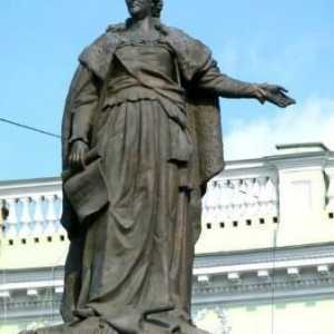 Monumentul lui Catherine în Odesa și în alte orașe