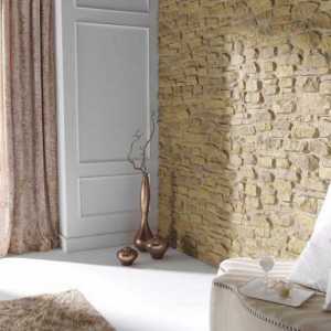 Panouri de perete pentru piatră - o soluție strălucitoare în interior