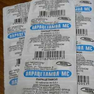 `Paracetamol MS`: instrucțiuni de utilizare, analogi, recenzii