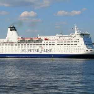 Ferry `Printesa Anastasia`. Croaziera pe feribot