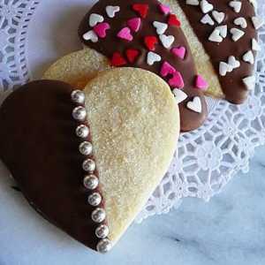 Cookies pentru Ziua Îndrăgostiților. rețete