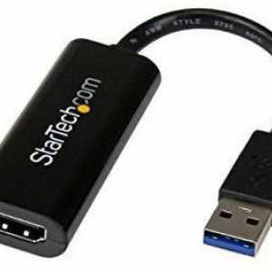 Adaptor cu HDMI la USB: principiu de funcționare, instrucțiuni de conectare, tipuri