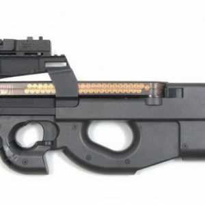 FN P90 pistol mitralieră: descriere, caracteristici