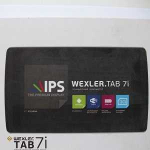 Tablet Wexler TAB 7I: o recenzie, specificații, recenzii